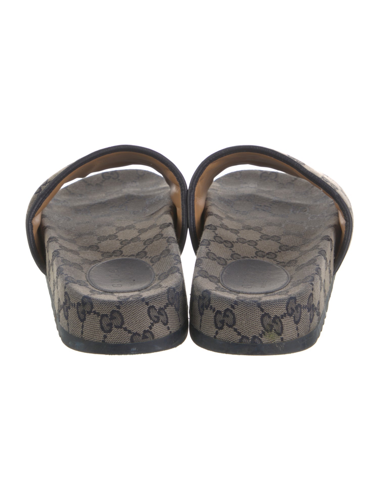 Gucci GG Canvas Canvas Slides